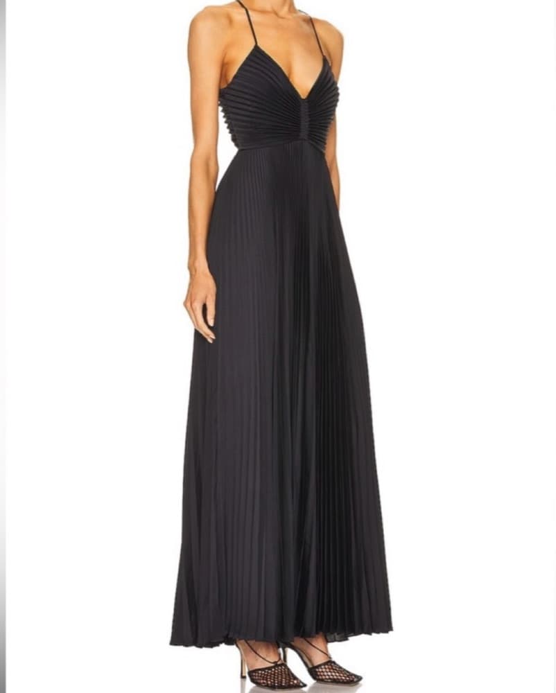 ALC Black Aries Dress - Image 4