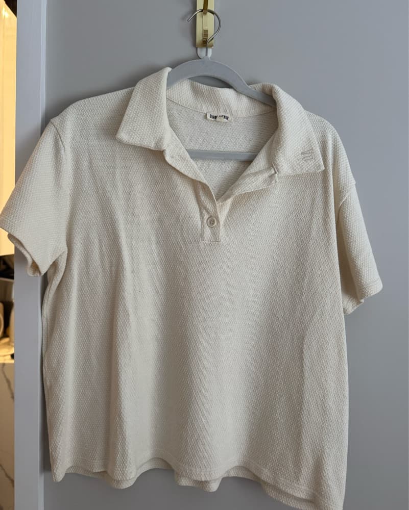 Djerf Avenue textured polo  - Image 2