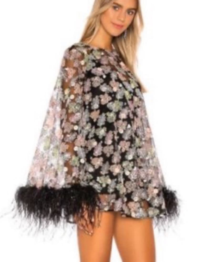 Alice McCall Celestial Feather Dress - Image 3