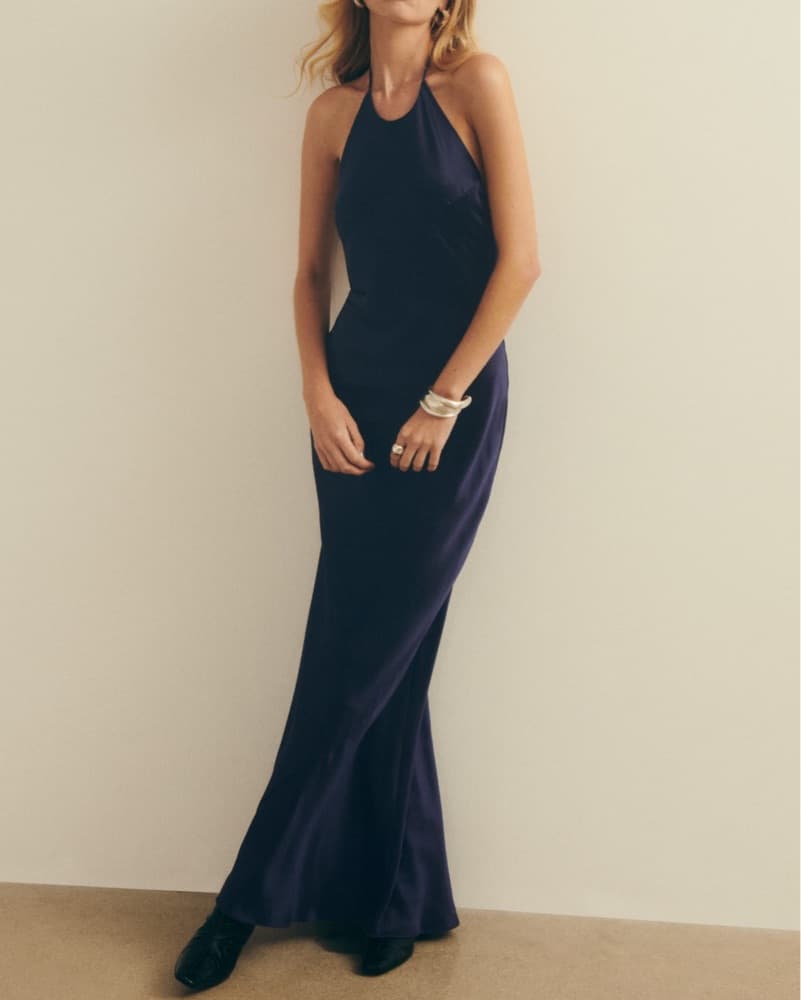 Navy Reformation Jeany Dress - Image 2