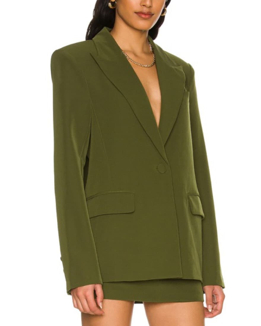Morena Blazer in Green Camila Coelho   - Image 3