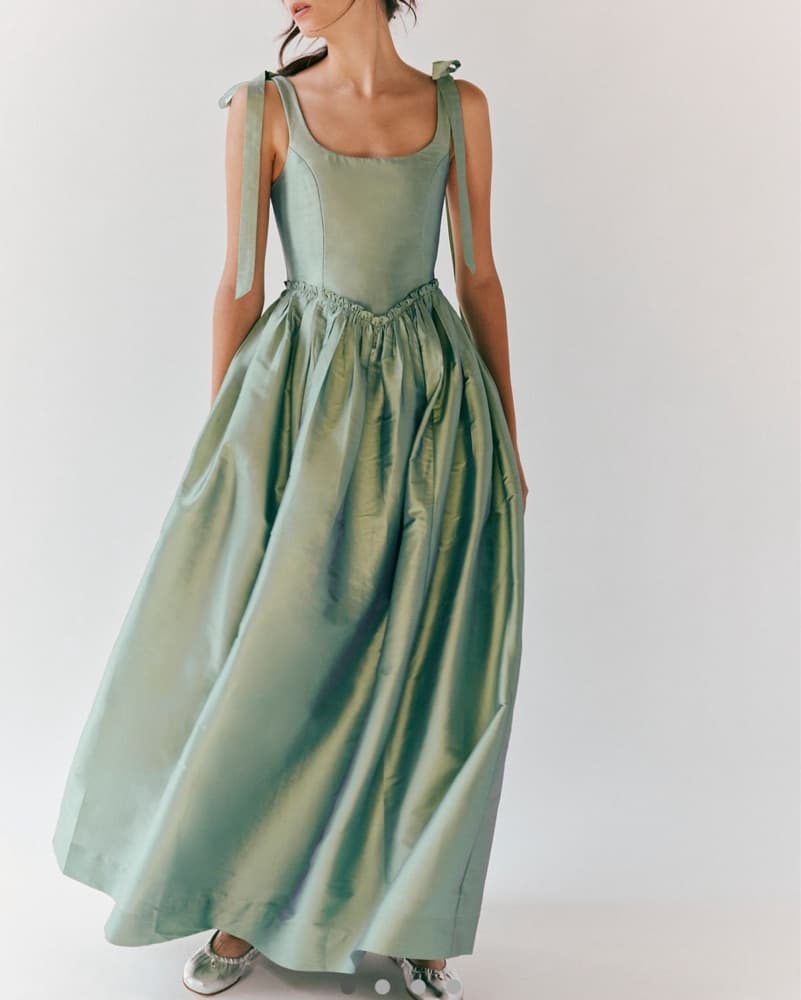 Sage Green Gown - Image 1