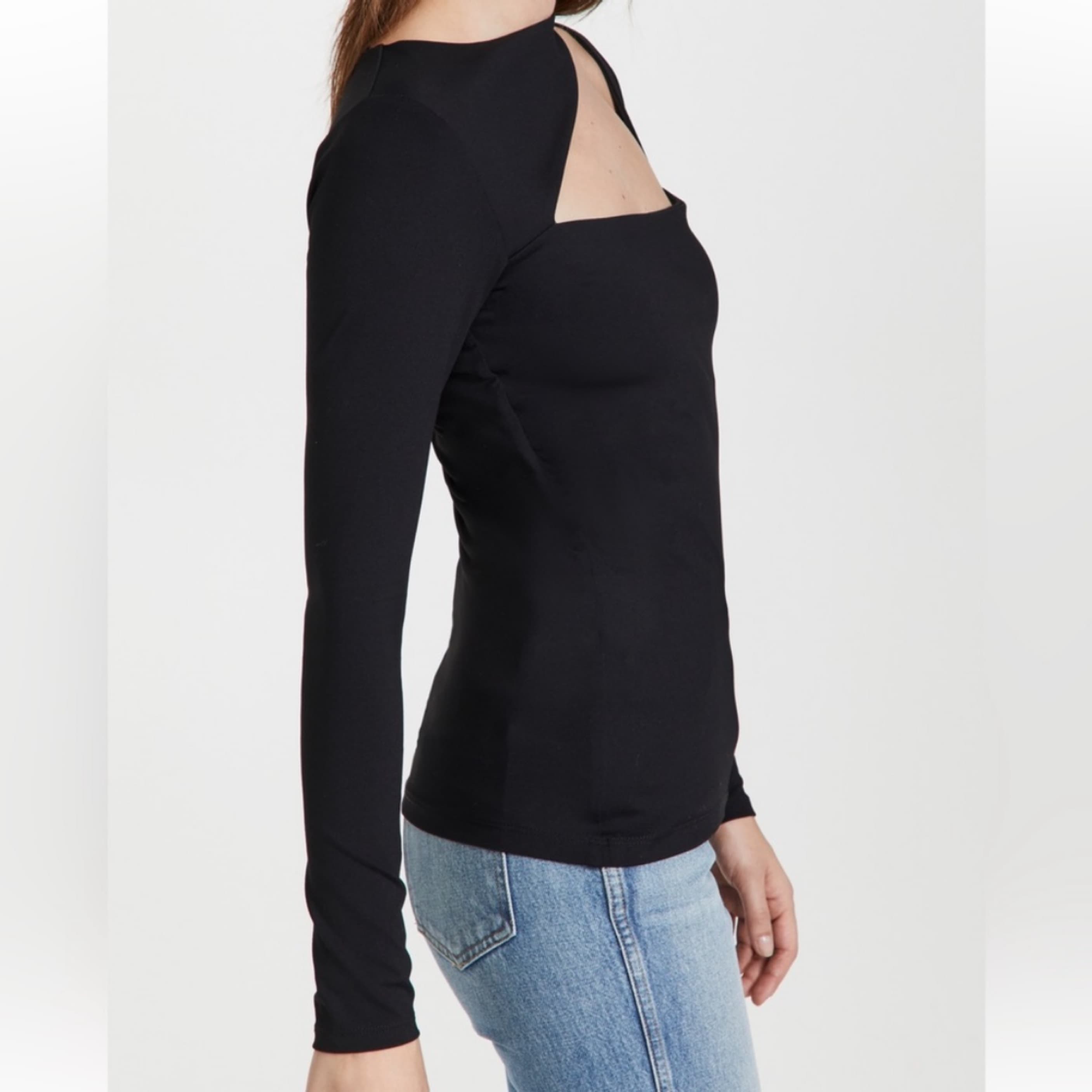 Susana Monaco Angle Cut Out Long Sleeve - Image 3