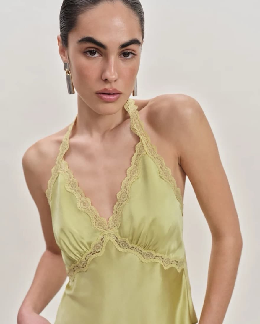 Reformation Monica Silk Top - Image 3