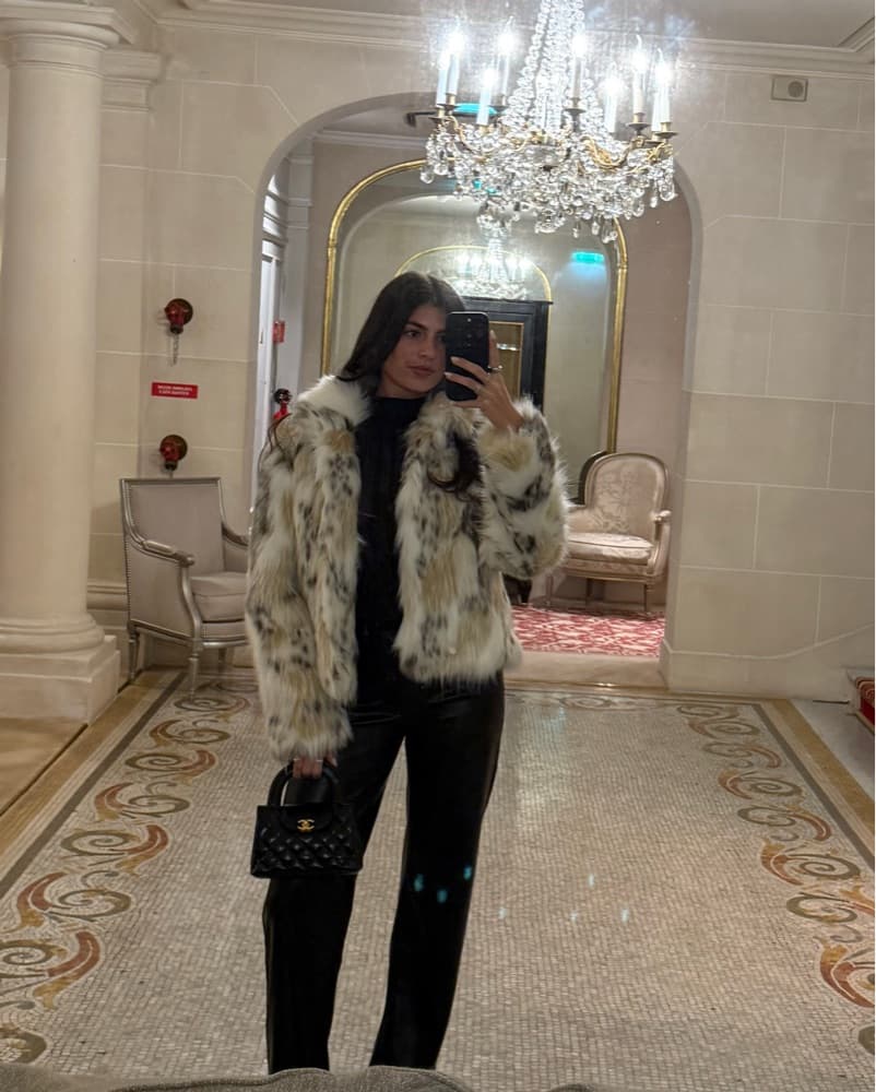 Zara Faux Fur Coat  - Image 3