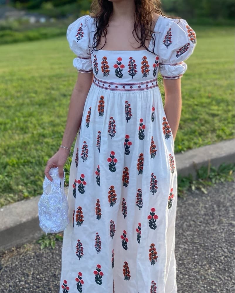 Agua Bendita Pistacho Dress Dahlia - Image 1