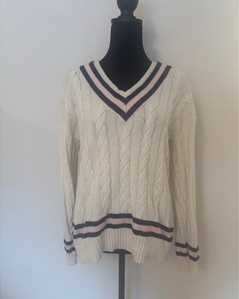 Polo Pink Pony Cricket Sweater - Image 1