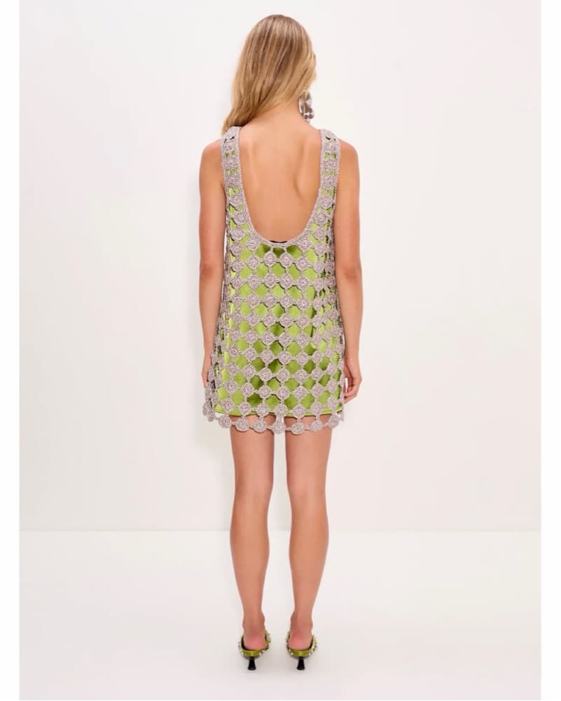 SIMONMILLER Sina Crochet Mini Dress - Image 2