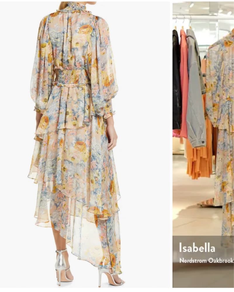 Floral Midi Dress - Image 2