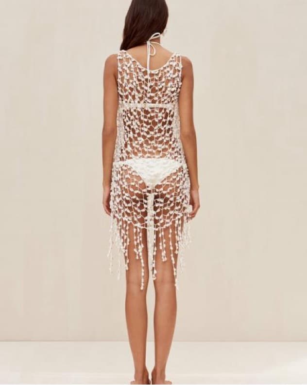 Cult Gaia Roman Crochet Dress  - Image 4
