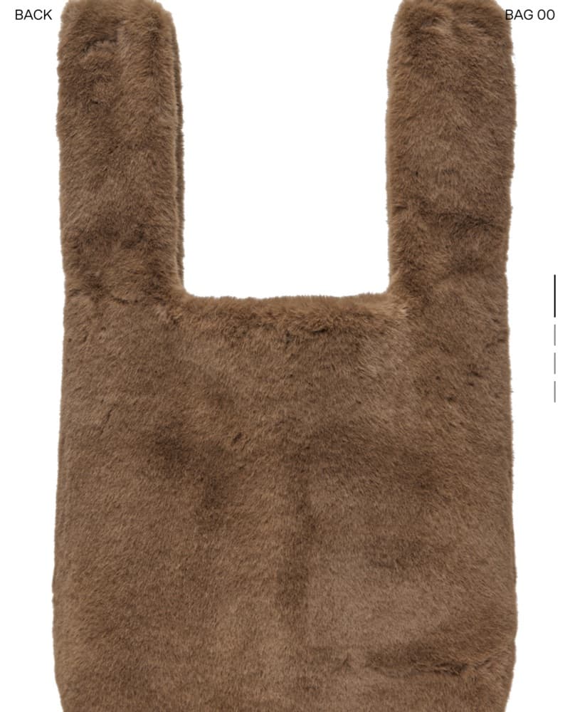 STAND STUDIO Brown Market Tote - Image 3