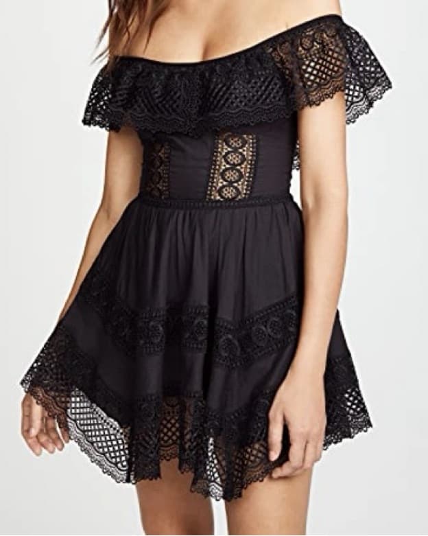Charo Ruiz Vaiana Off Shoulder Dress - Image 1