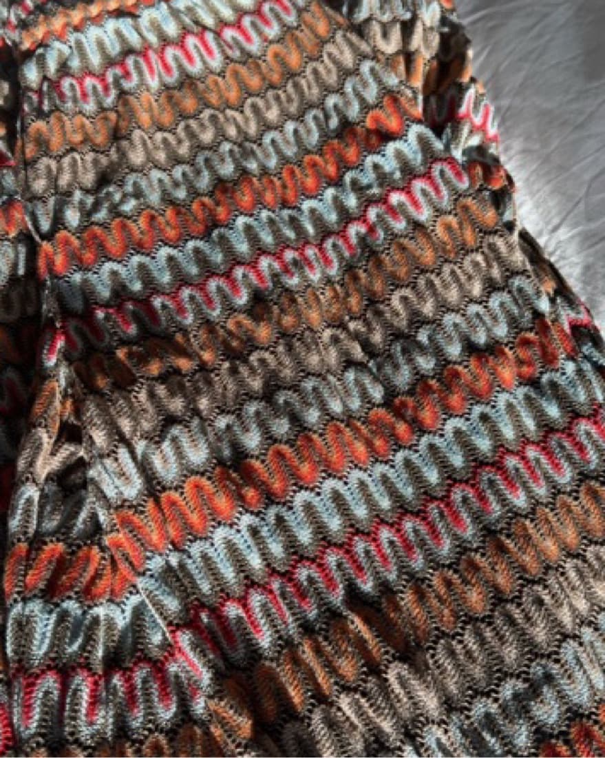 Alexis Xavier Chevron Knit Pants - Image 4