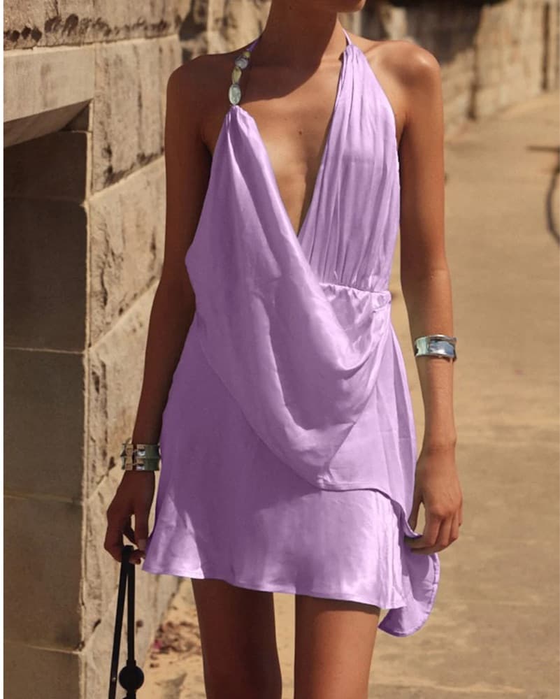 Sndys Purple Dress - Image 5