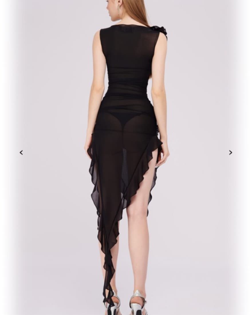 Black Fanci Club Dress - Image 2