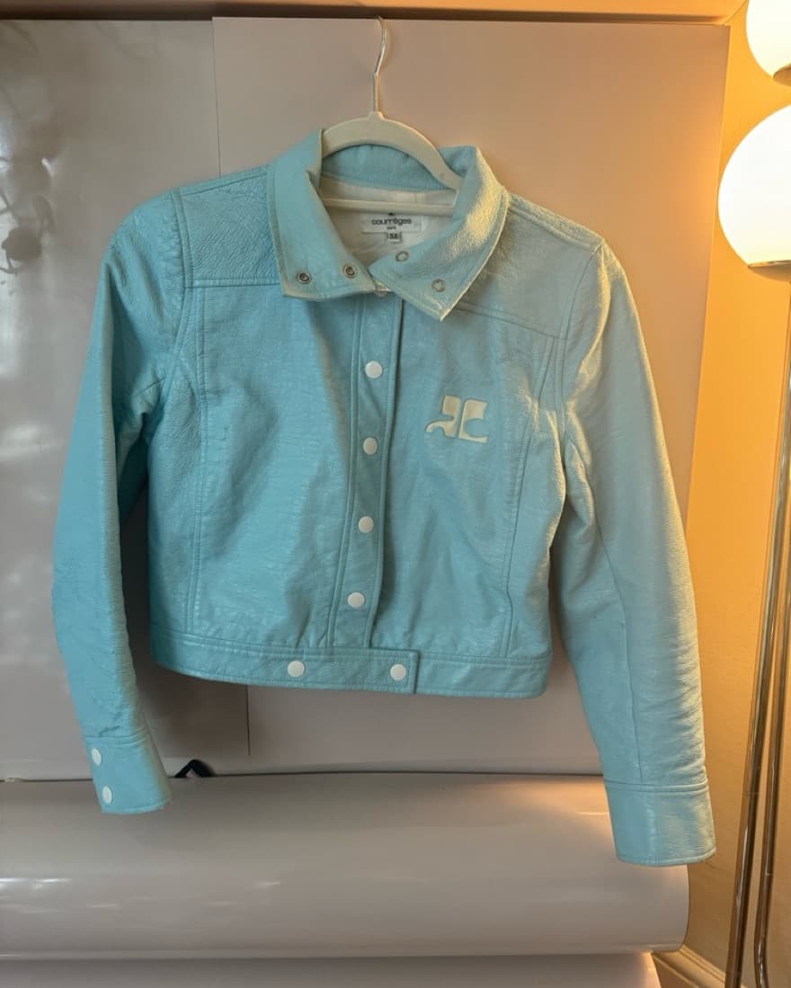 Courreges Vinyl Jacket - Image 2
