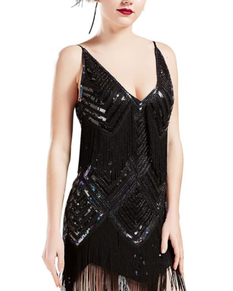 1920s Flapper Dress Halloween costume - Image 1