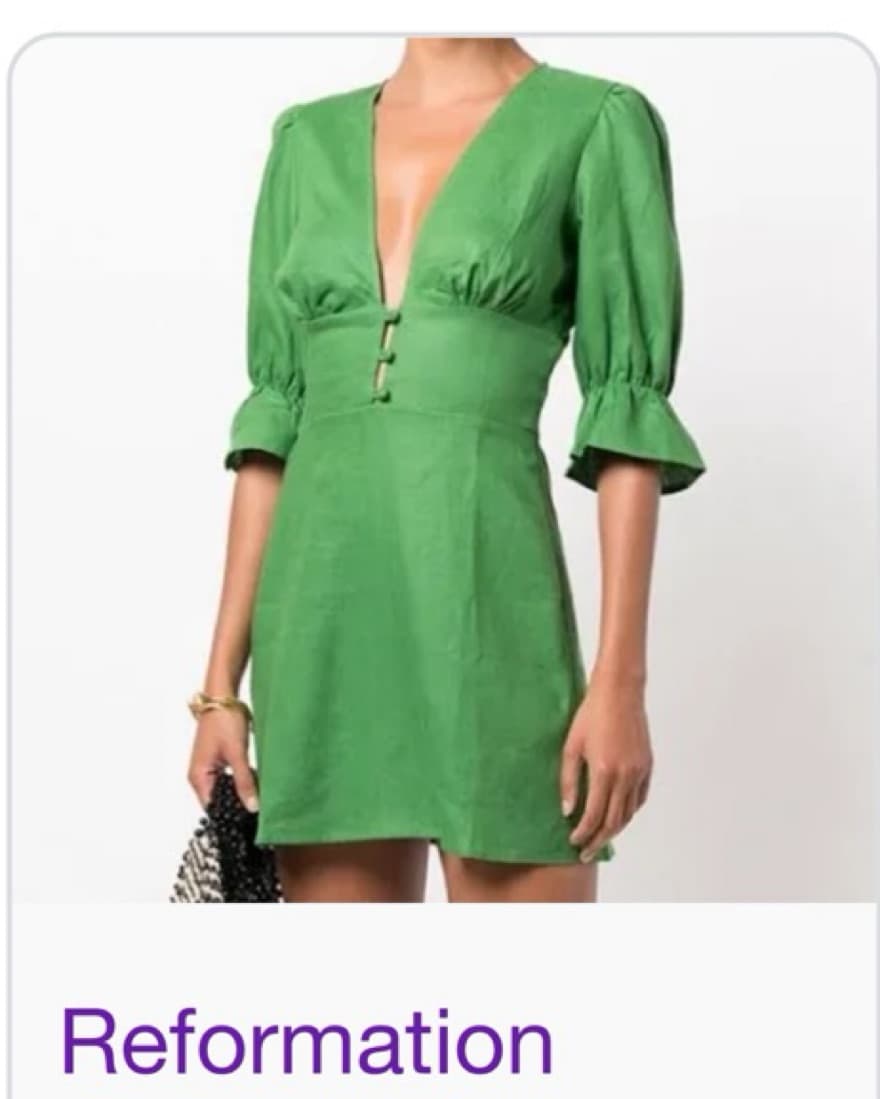 Reformation Simi Linen Dress - Image 2