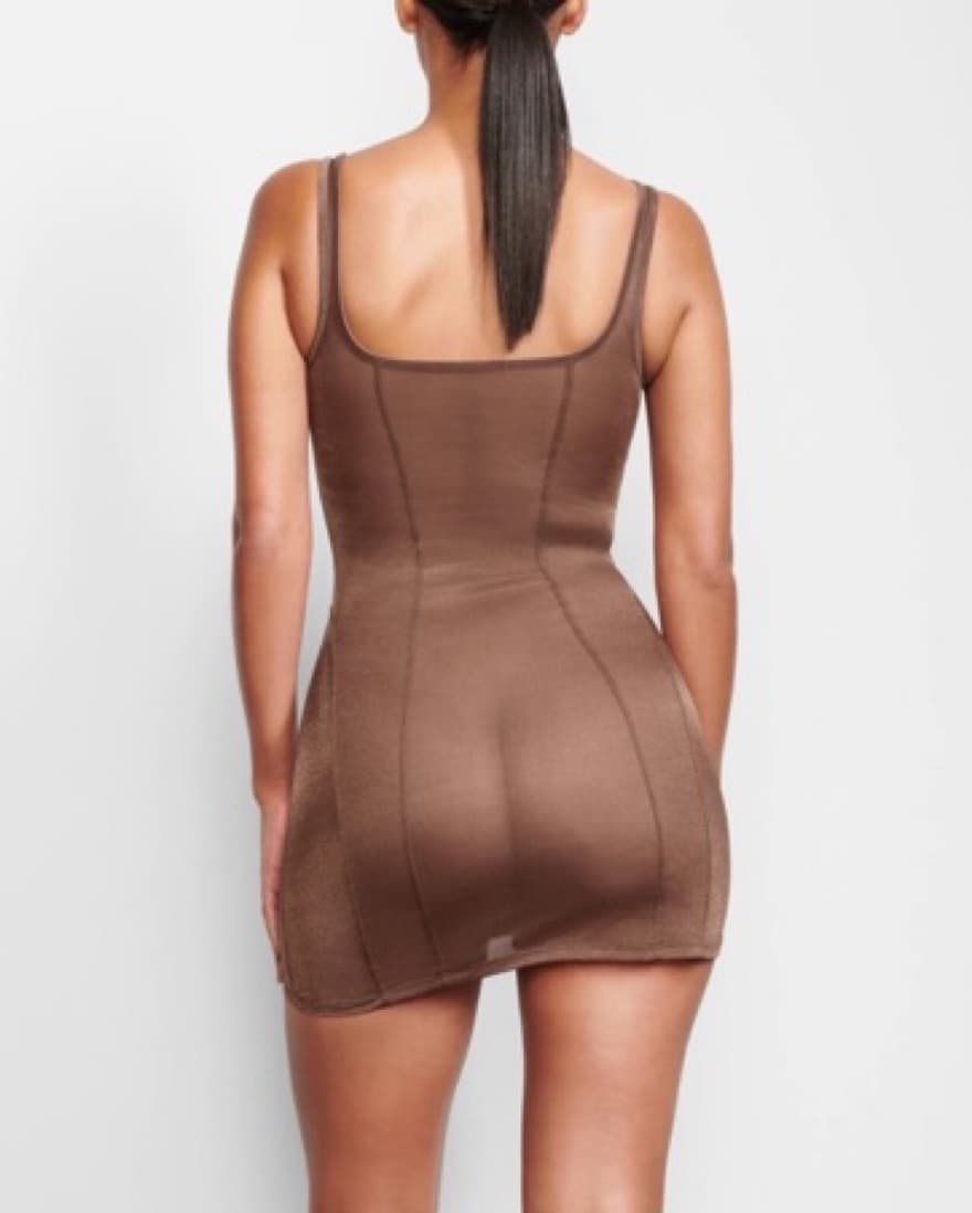Skims Glissonette Bustier Dress - Image 3