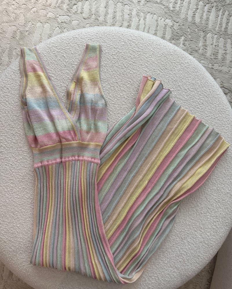 LoveShackFancy Dress in Pastel Sunrise - Image 2