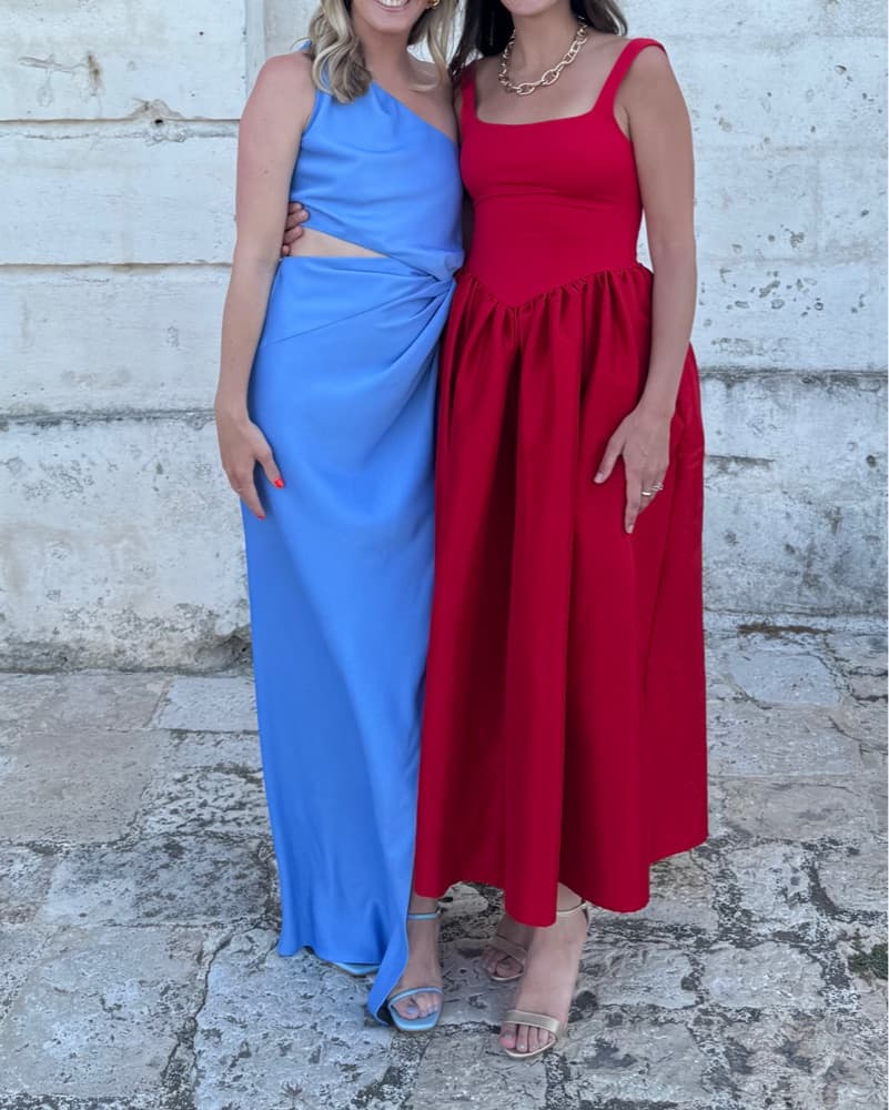 MISHA Kristin Satin Dress - Image 4