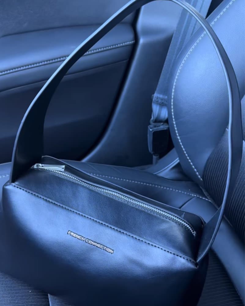 French Connection Black Shoulder Bag - Image 2