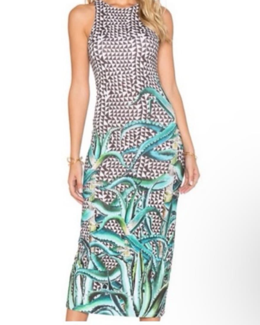 Mara hoffman Tropical Aloe Midi Dress - Image 1