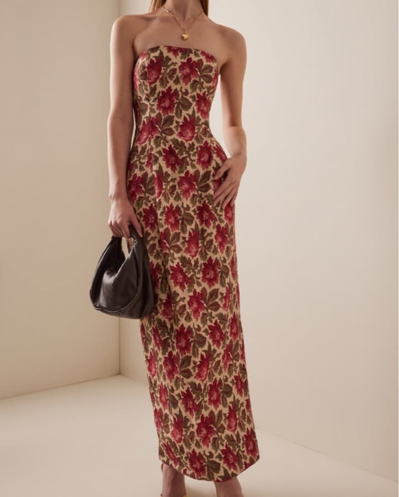 Posse Rosalie Linen Maxi Dress - Image 1