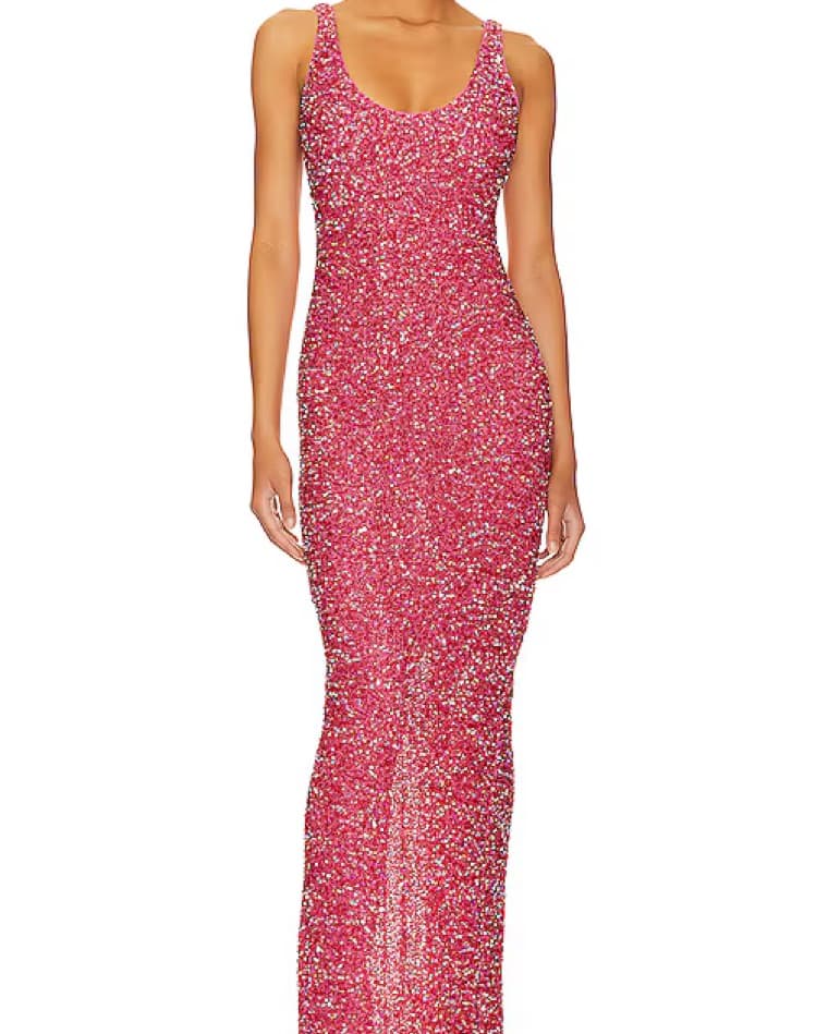 NBD Janhvi Maxi Sparkly Dress    - Image 6