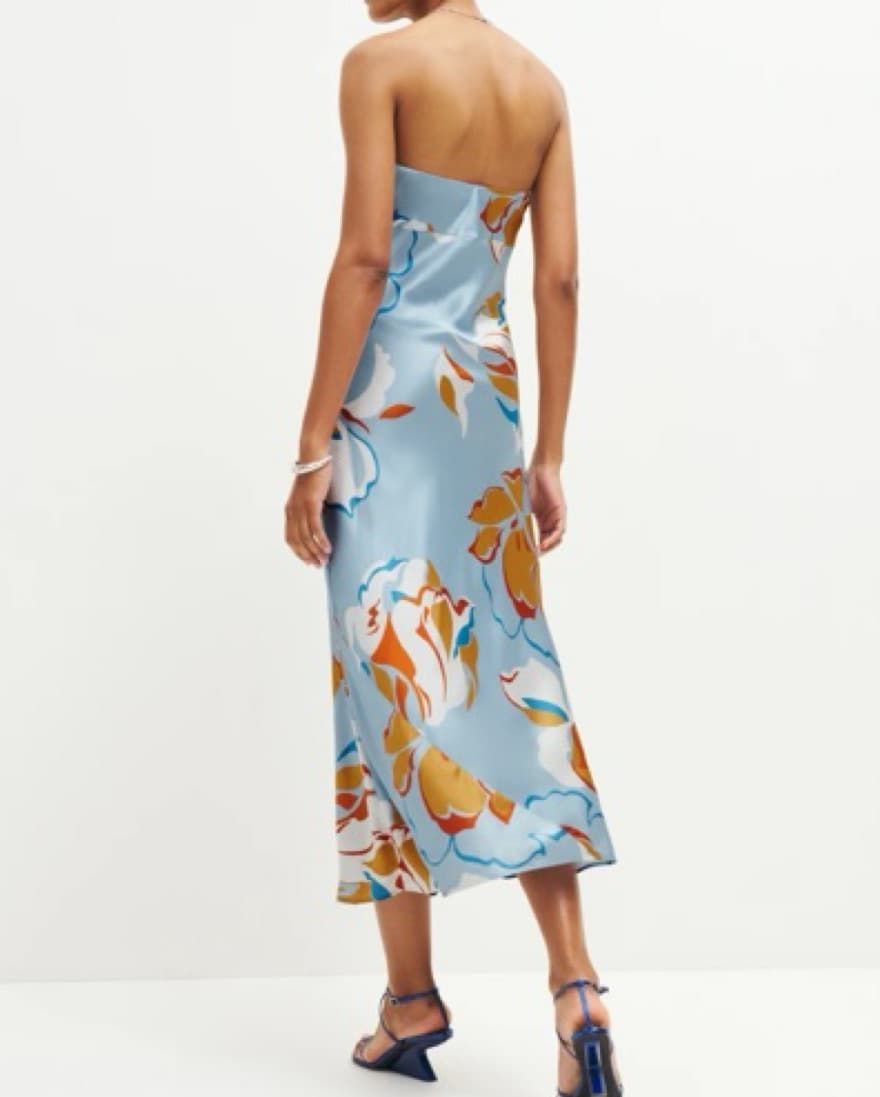 Reformation Joana Silk Dress - Image 2