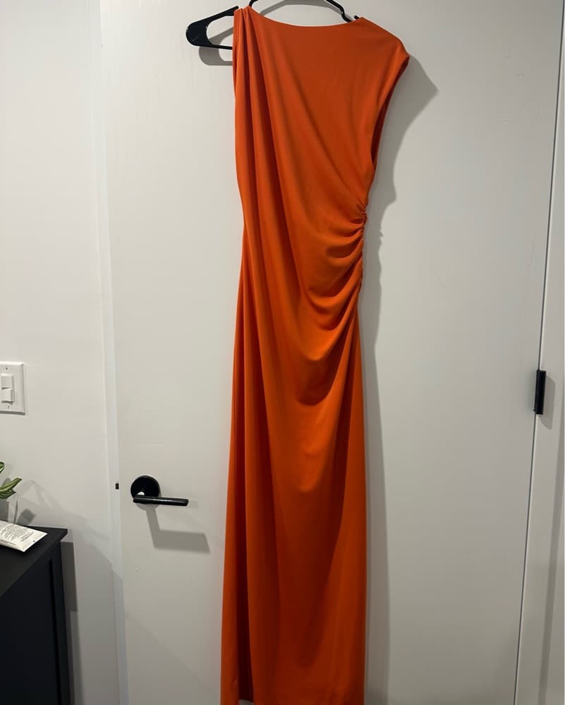 Orange Reformation Dress - Image 2
