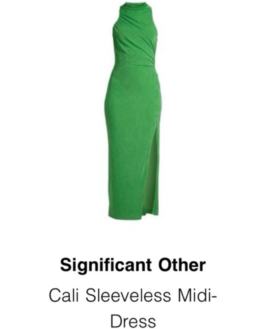 Green Midi Dress - Image 3