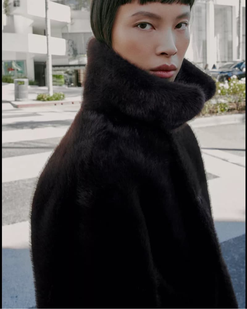 Zara Faux Fur/ Leather Reversible Jacket - Image 3