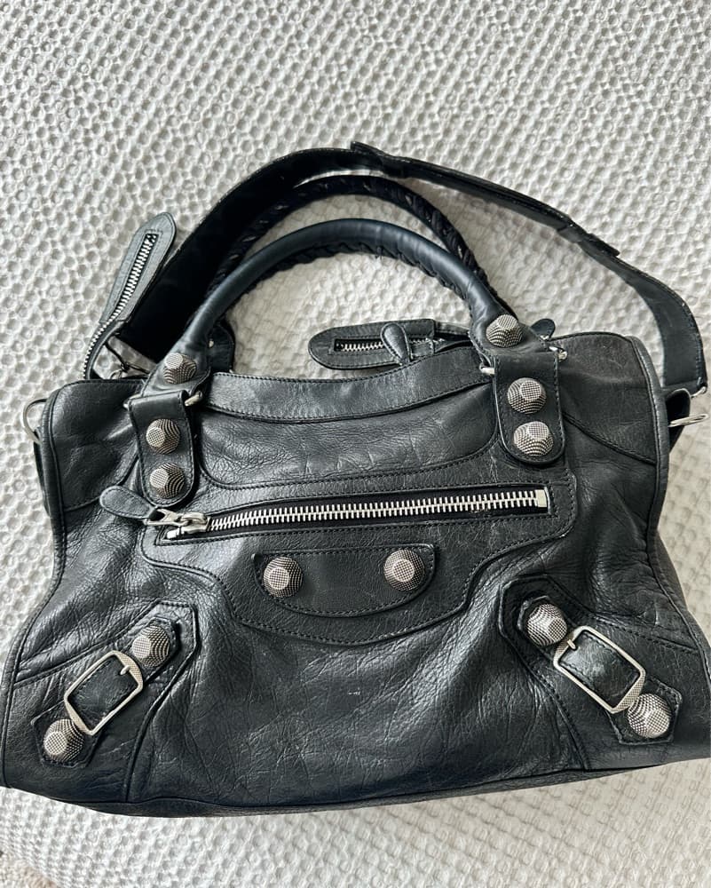Balenciaga Black City Bag - Image 1