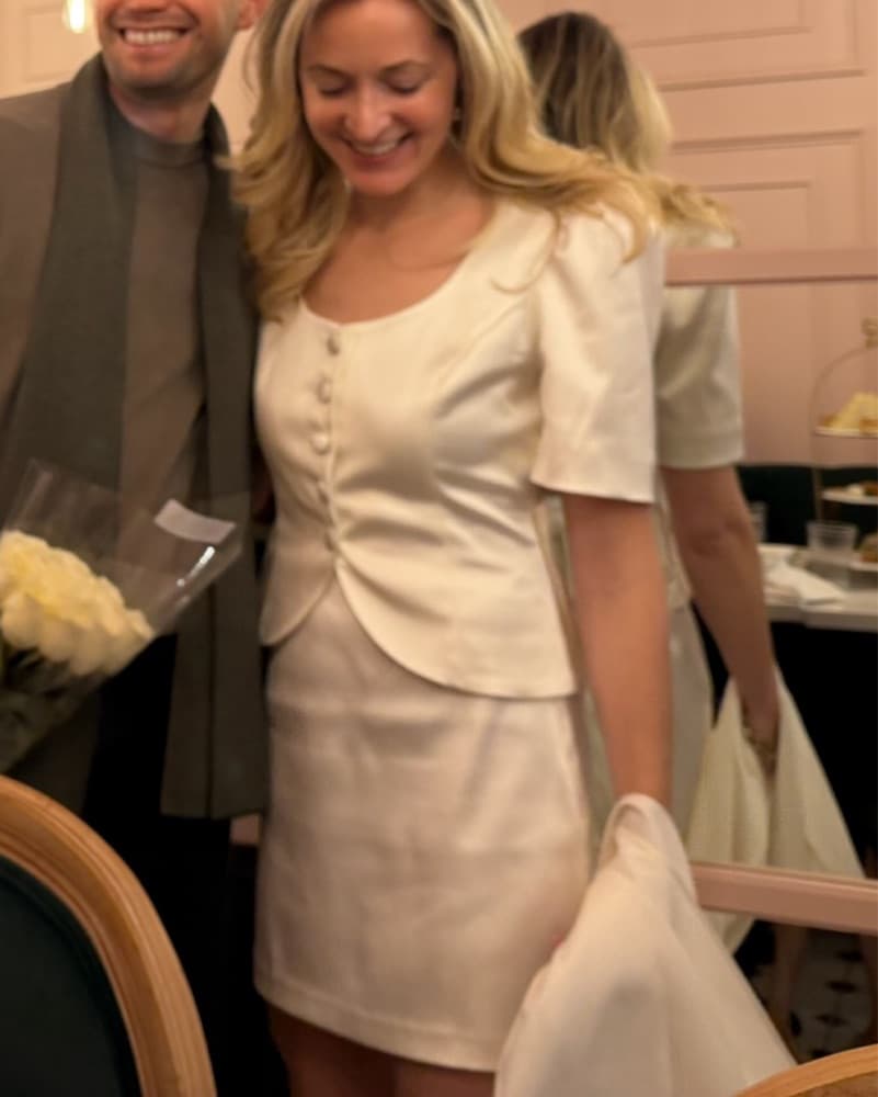 White Mini Dress  - Image 3