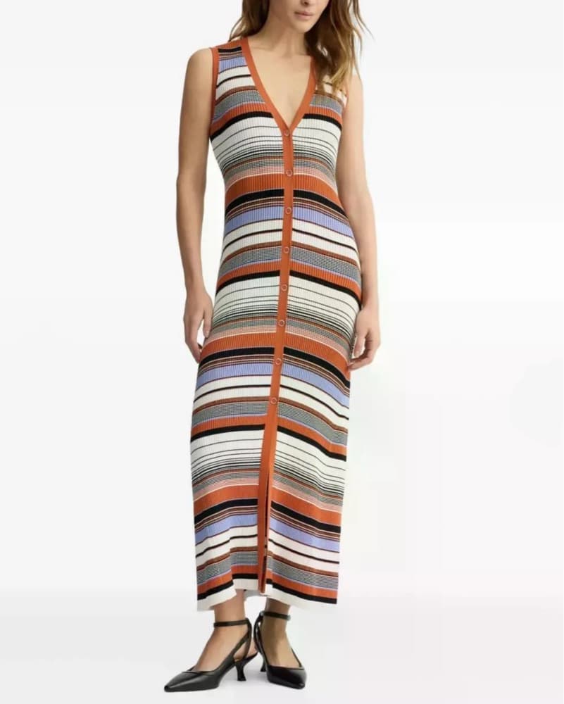 Liu Jo Striped Knit Maxi Dress - Image 2