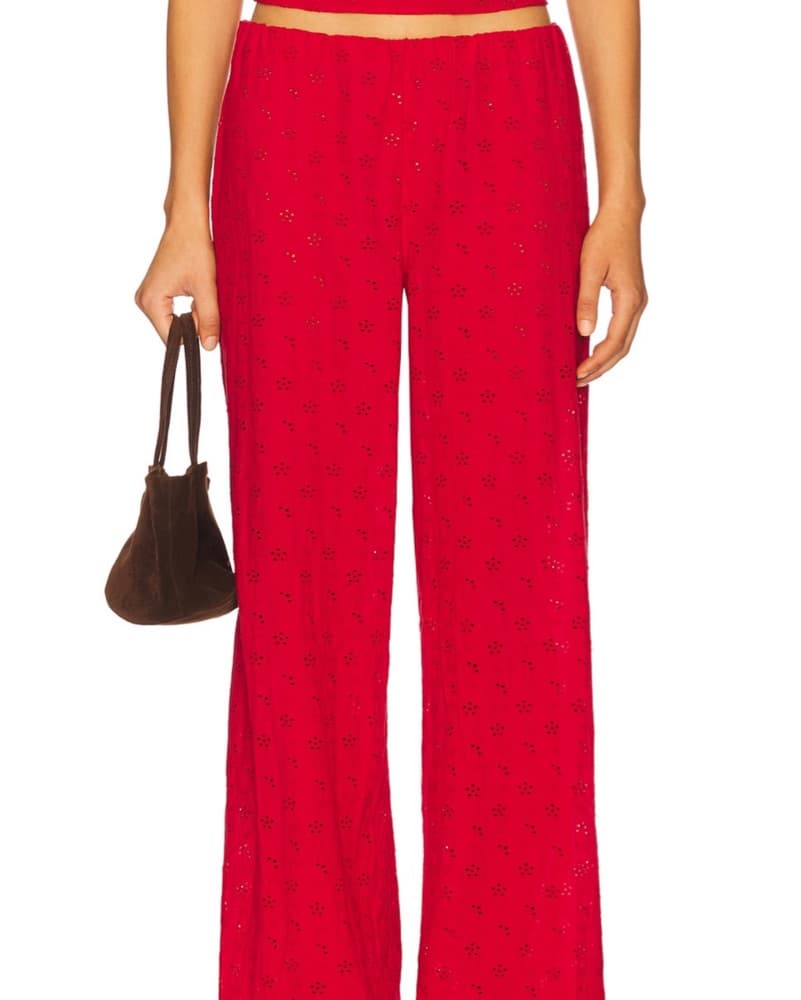 Frankie’s Red Eyelet Set - Image 4