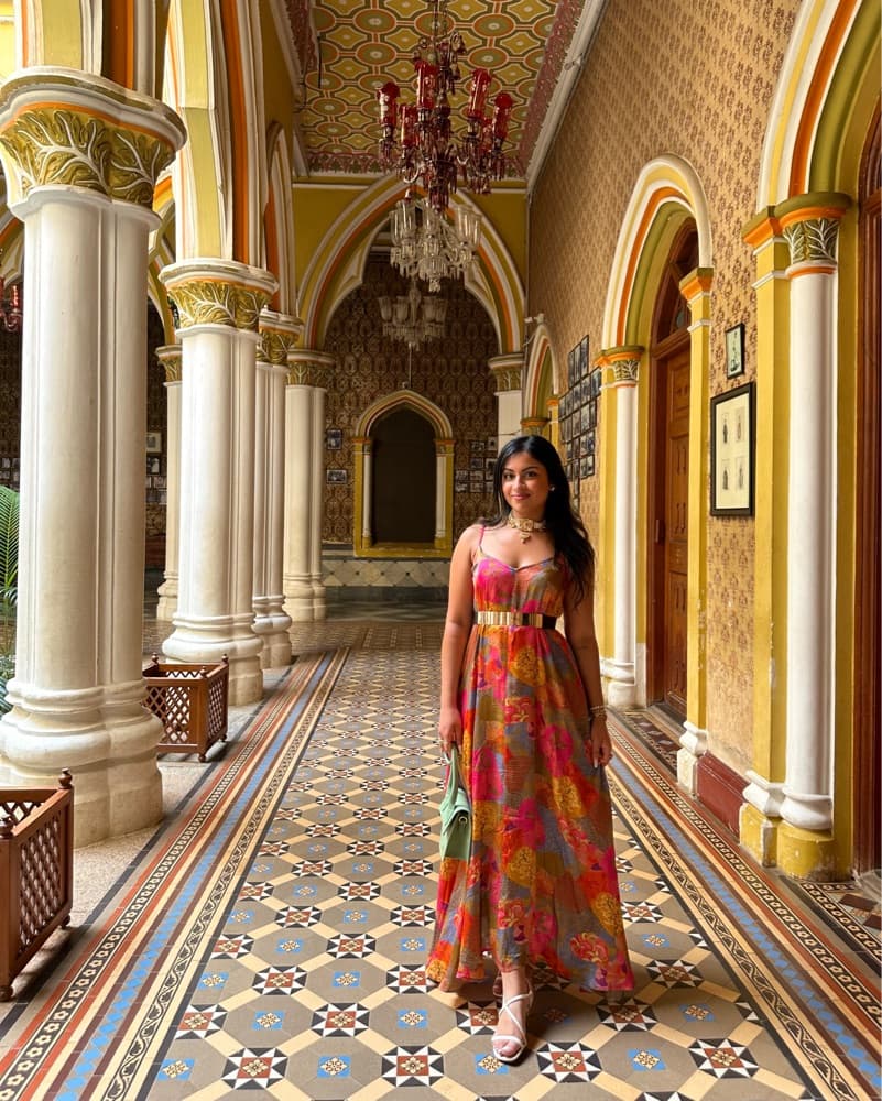 Printed Long Dress - Image 2