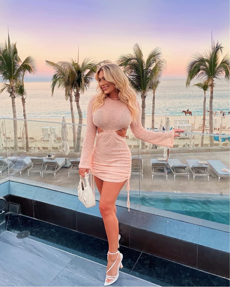 Swim coverup Cut Out Dress - Image 1