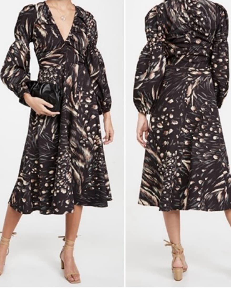 Cult Gaia Feather Dress - Image 2