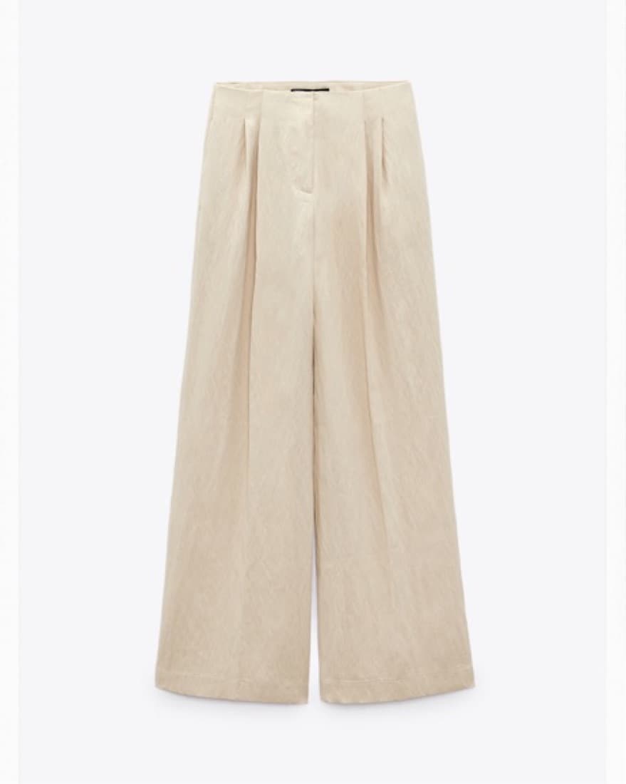 Beige Trouser Pants - Image 2