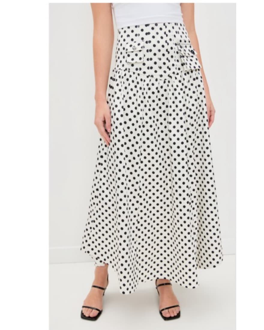 Ganni Polka Dot Skirt - Image 1