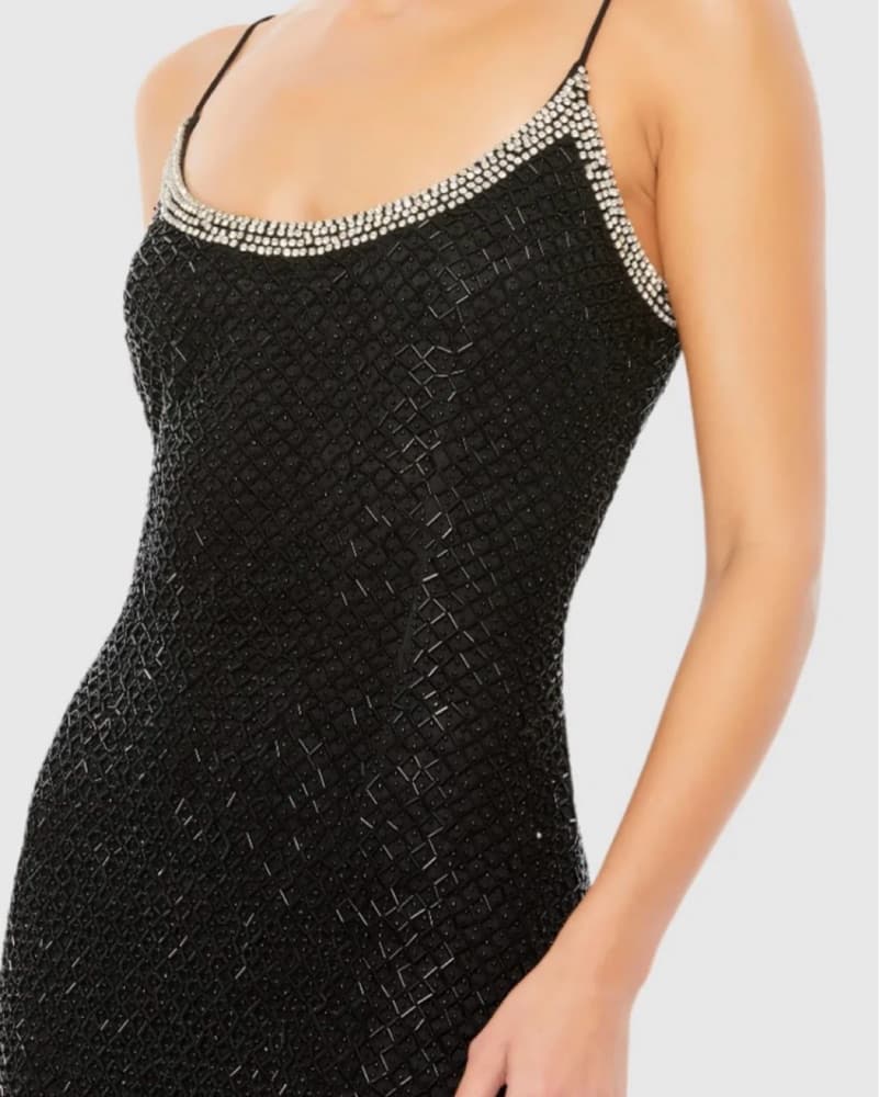 Mac Duggal Black Dress  - Image 4