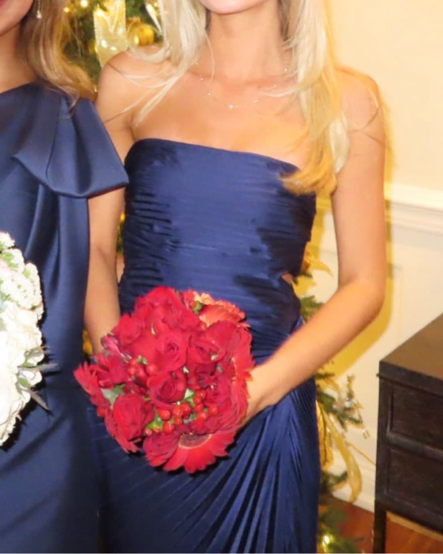 ALC Navy Maxi Dress - Image 2