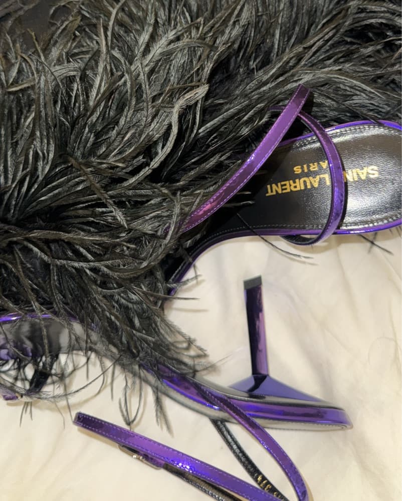 YSL Purple Heels  - Image 1