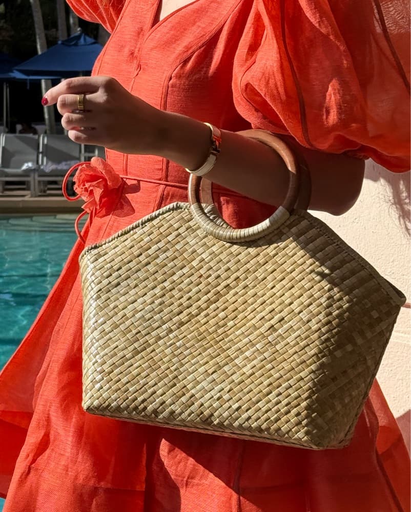 Handwoven Bag With Silk Lining - Image 1