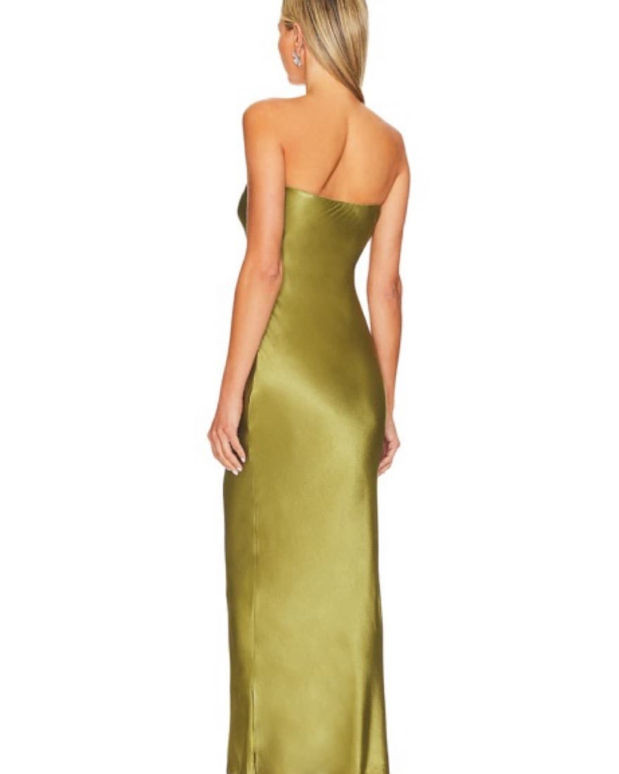 Revolve Strapless Midi Dress  - Image 2