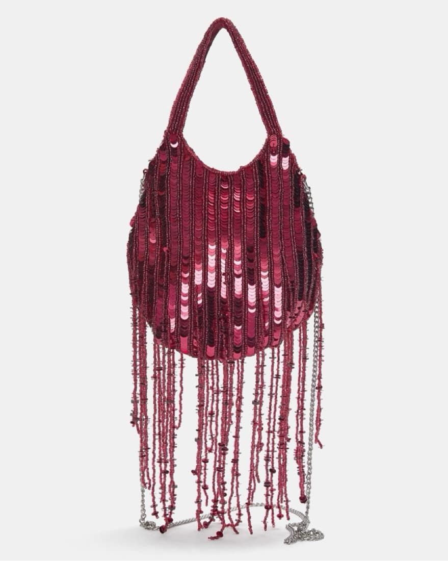 Red Sequin Bag - Image 1