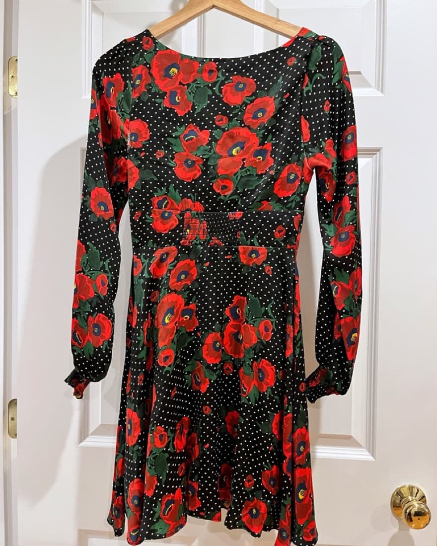 LIKE NEW Red Poppy Dress - Image 2
