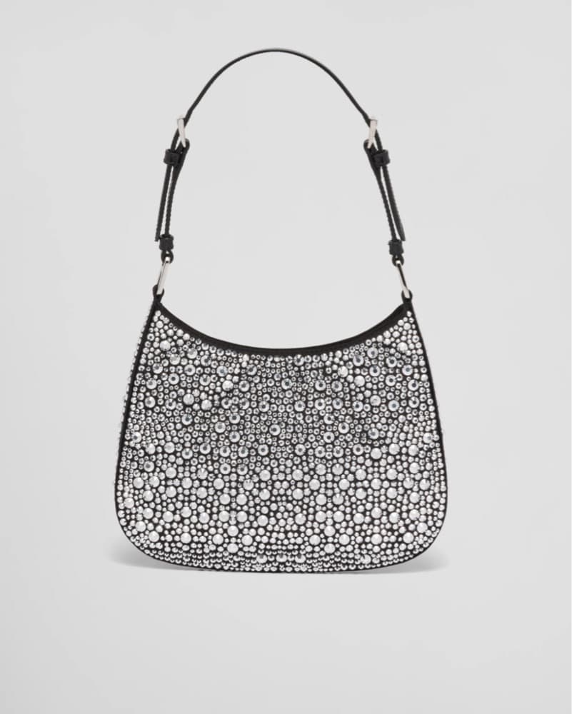 Prada Cleo Bag With Crystals - Image 2